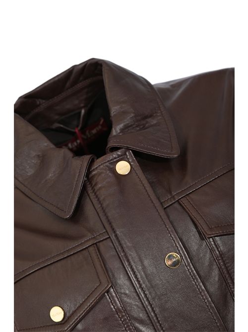 Giacca MSTBIADA in pelle MAX MARA STUDIO | 2616441011600002